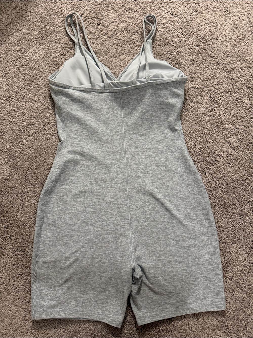 Alo Yoga Alosoft Suns Out Onesie in heather grey - Picture 4 of 5